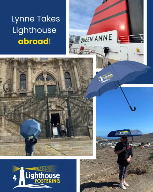 Lynne Takes Lighthouse Abroad! image